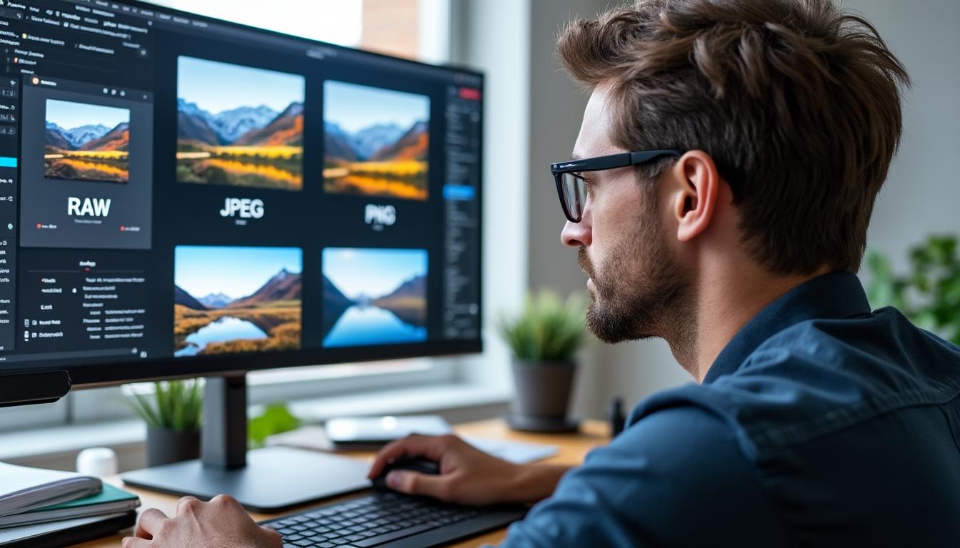 découvrez les différents formats d'images et les avantages de chaque type de fichier pour les photographes afin de choisir celui qui convient le mieux à vos besoins de création et de diffusion.