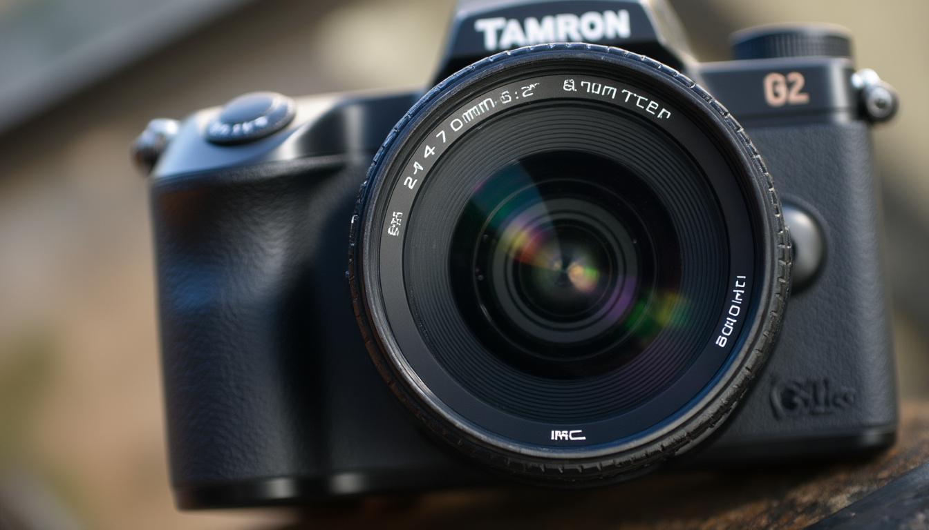 découvrez le test complet du tamron 24-70mm f/2.8 g2, une lentille polyvalente qui révolutionne votre expérience photographique grâce à sa qualité d'image exceptionnelle et sa performance optimale.